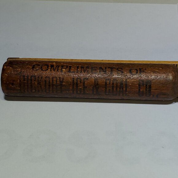 VINTAGE HICKORY ICE AND COAL CO. ICE PICK, CIRCA 1936, WITH 3 DIGIT PHONE NUMBER - Picture 2 of 5